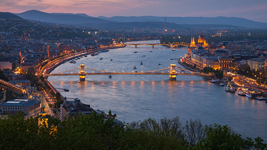 Danube River Budapest Hungary