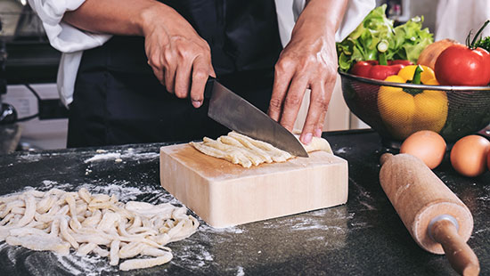 cooking pasta