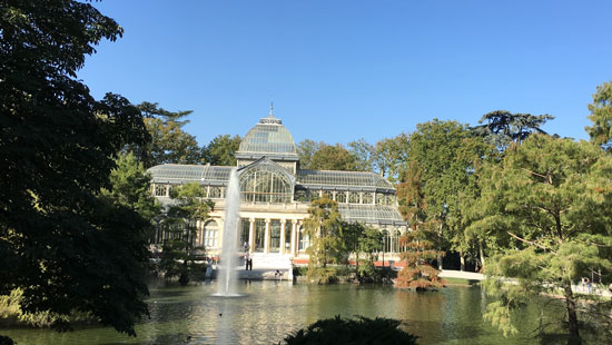 Glass Palace El Retiro Park