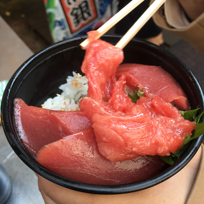 sashimi bowl