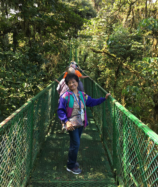 Costa Rica Hanging Bridge