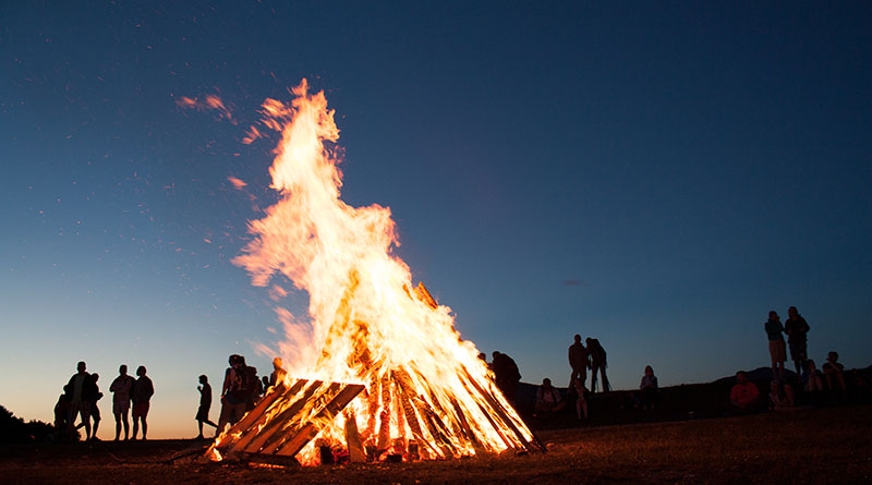 Bonfire Solstice Austria