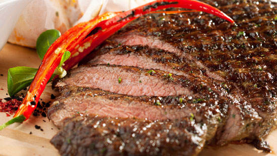 chili flank steak