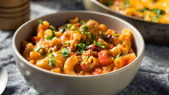 chili mac and cheese