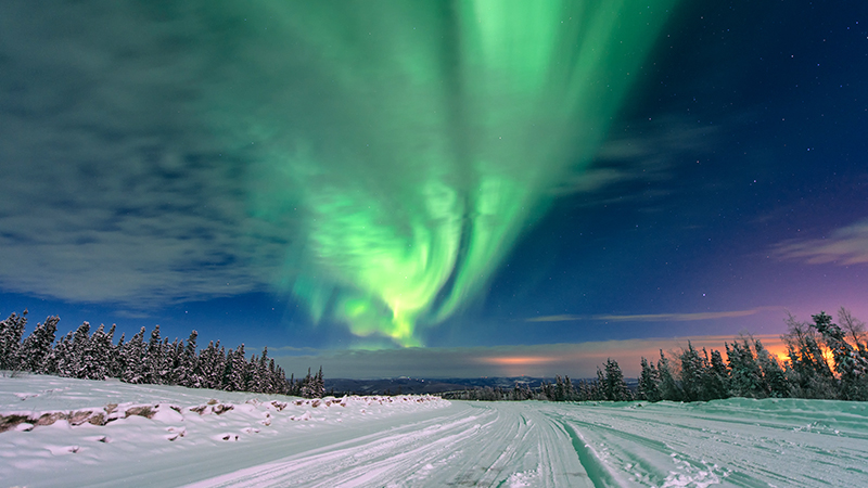 Alaska Aurora Borealis Norther Lights