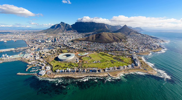 Aerial view of Cape Town2
