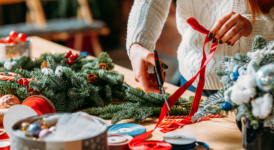 Christmas Wreath Making