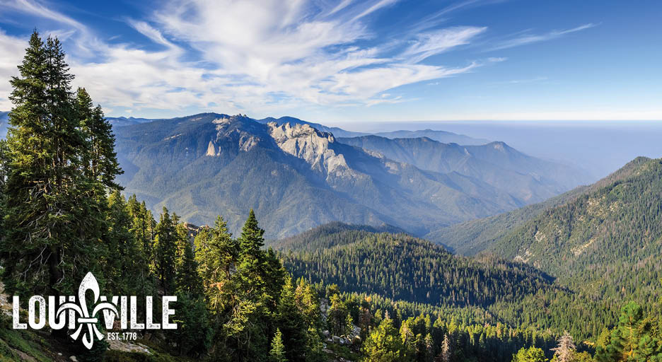 Louisville mountains