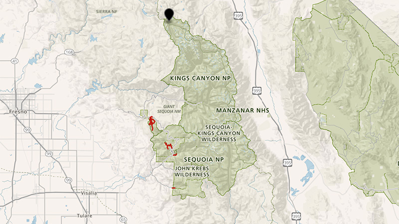 sequoia kings canyon map