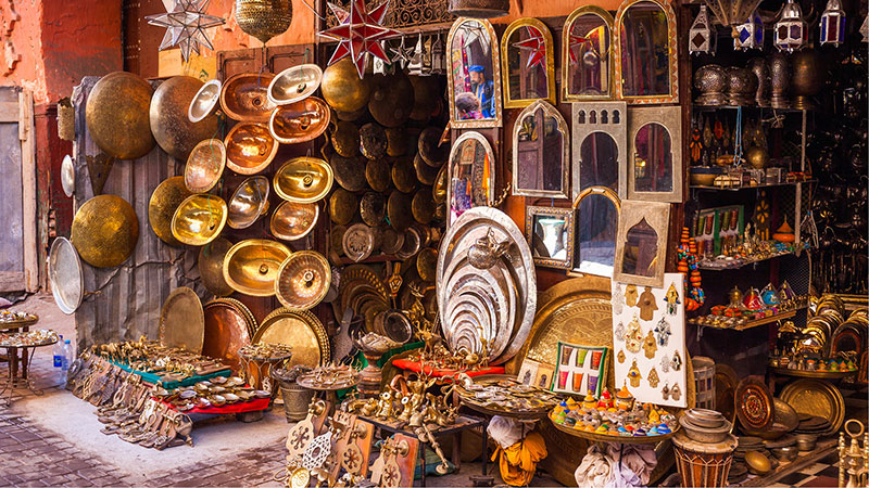 where to shop in morocco