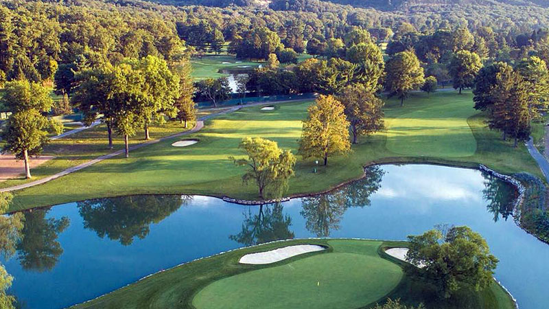 Greenbrier Resort gold West Virginia