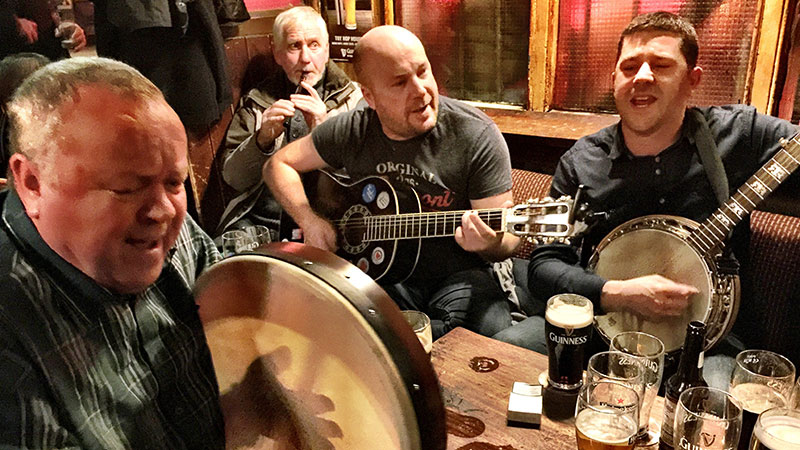 small group tours ireland bar music