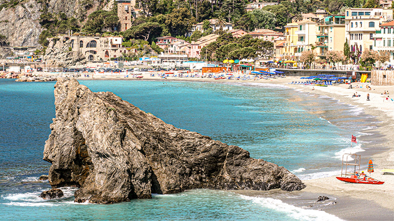 Beach on the Italian Coast