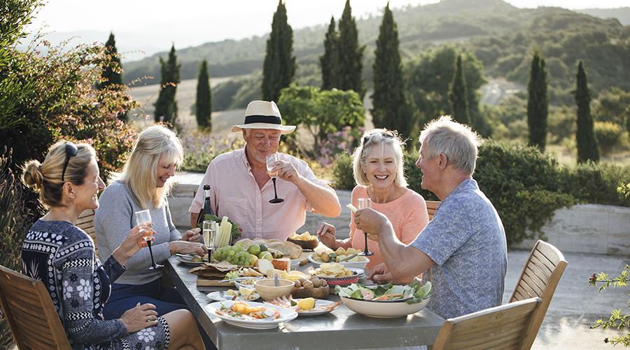 Dining Tuscany Italy