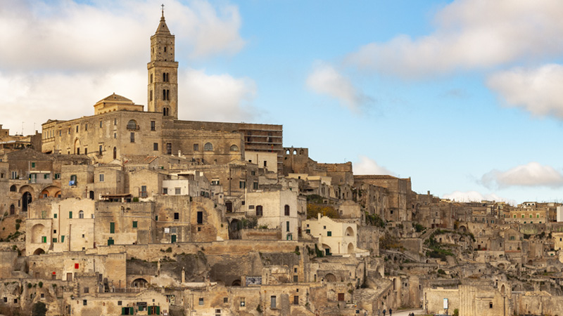 Cave Dwellings Matera Italy