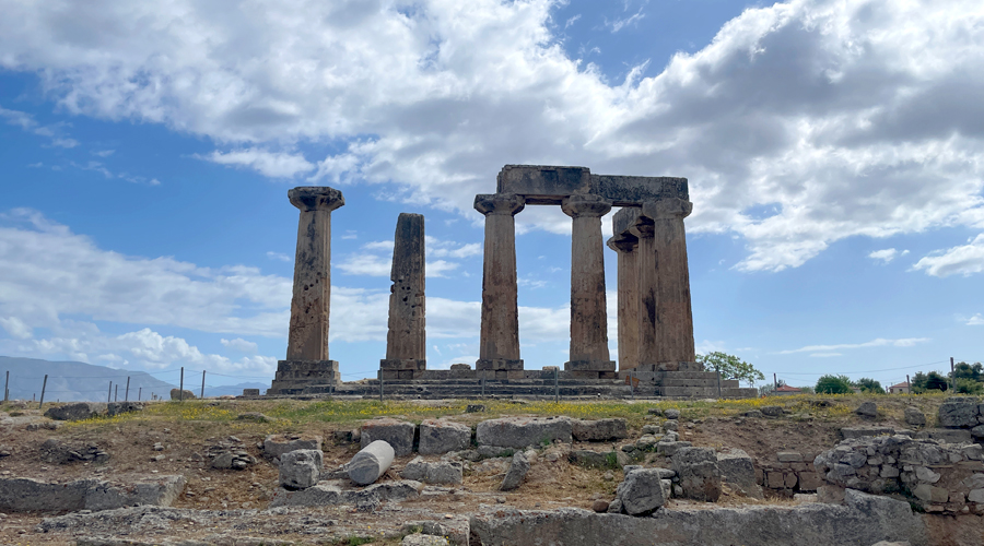 Temple of Apollo Greece Header