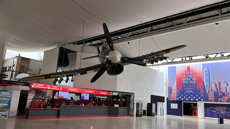 Caen Memorial Museum Lobby Caen France 2