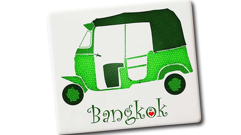 Bangkok Thailand tuktuk magnet