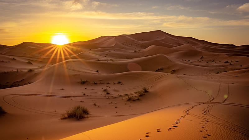 Sahara desert Morocco