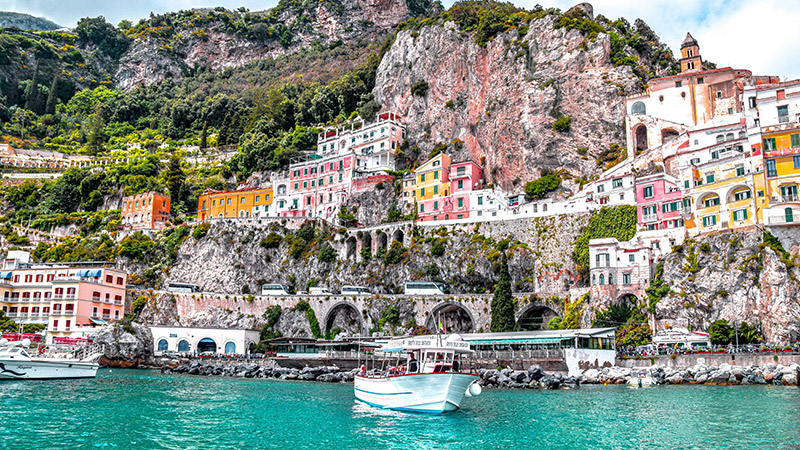 italy amalfi coast ferry