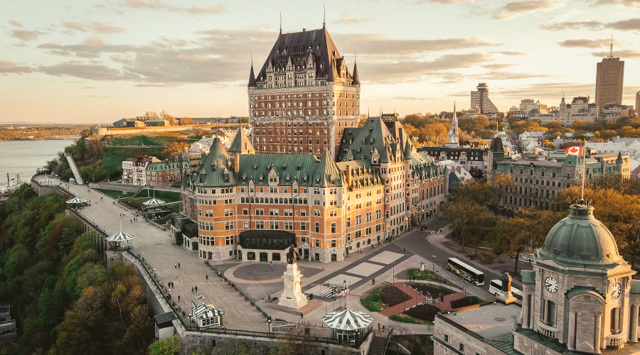 Quebec City Skyline Canada