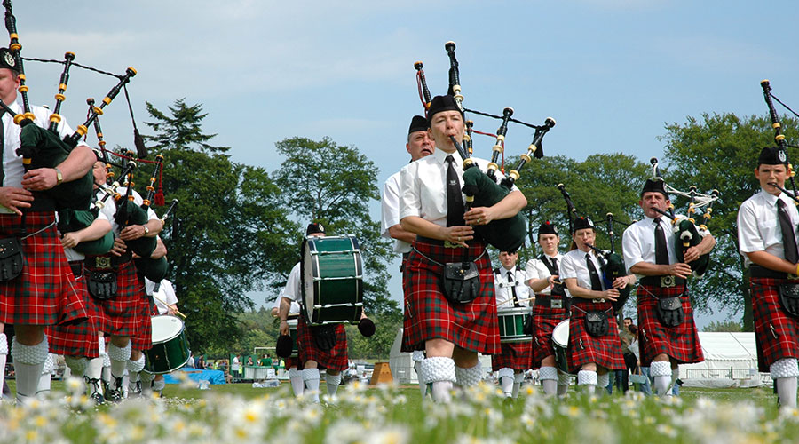 scotland bagpipes