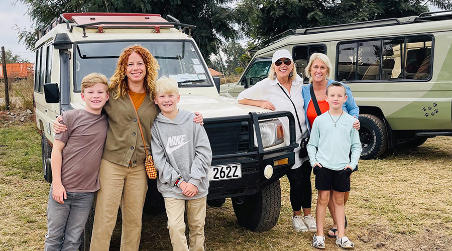 Family African Safari