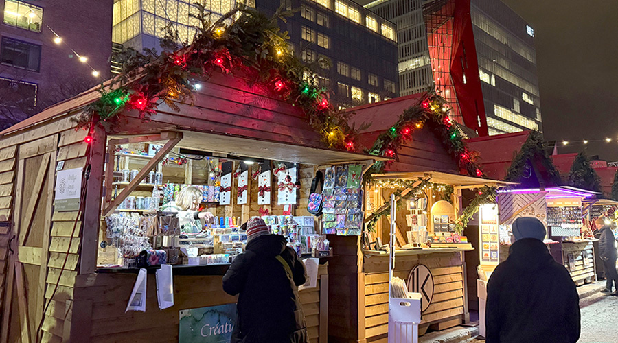 Christmas Market Montreal Canada 01