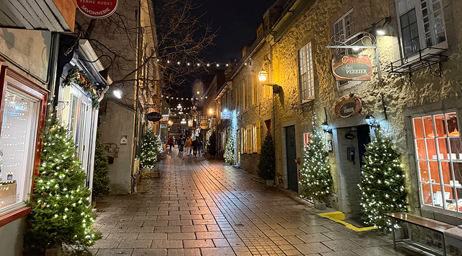 Petit Champlain Quebec Canada