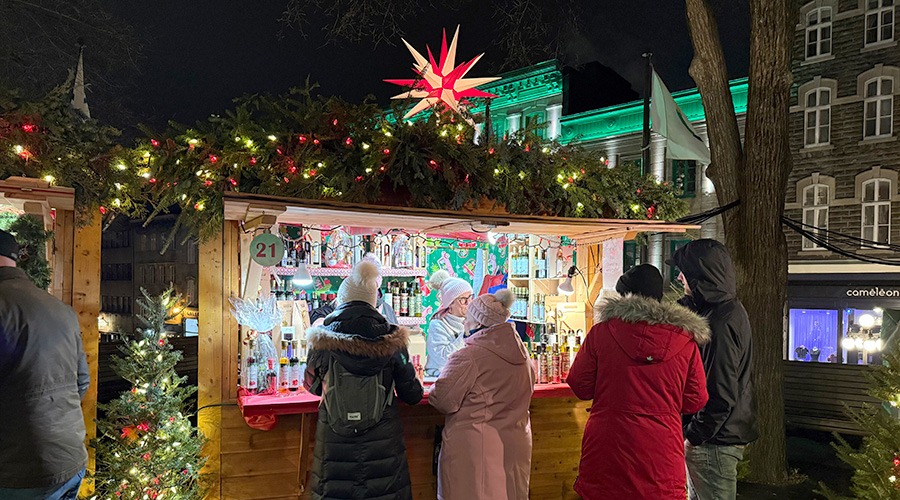 Quebec City Christmas Market Canada 01