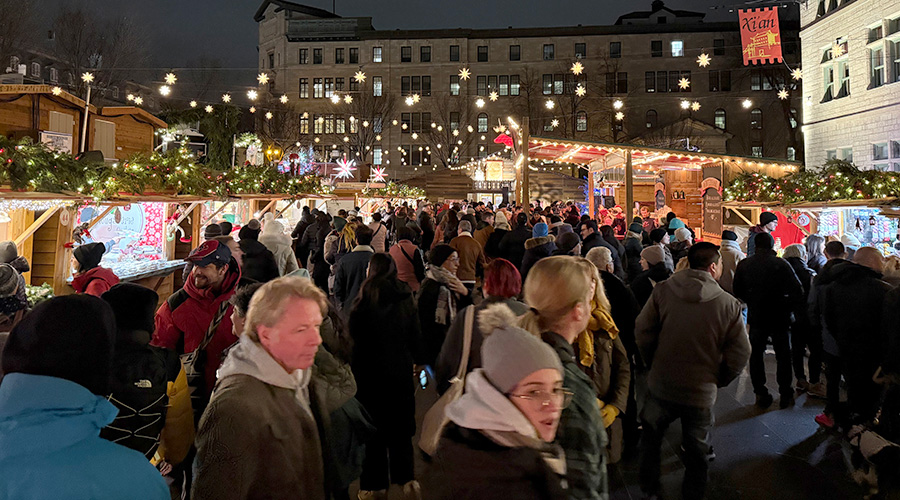 Quebec City Christmas Market Canada 03