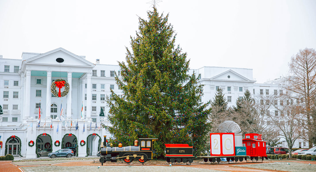 historical greenbrier holiday tour