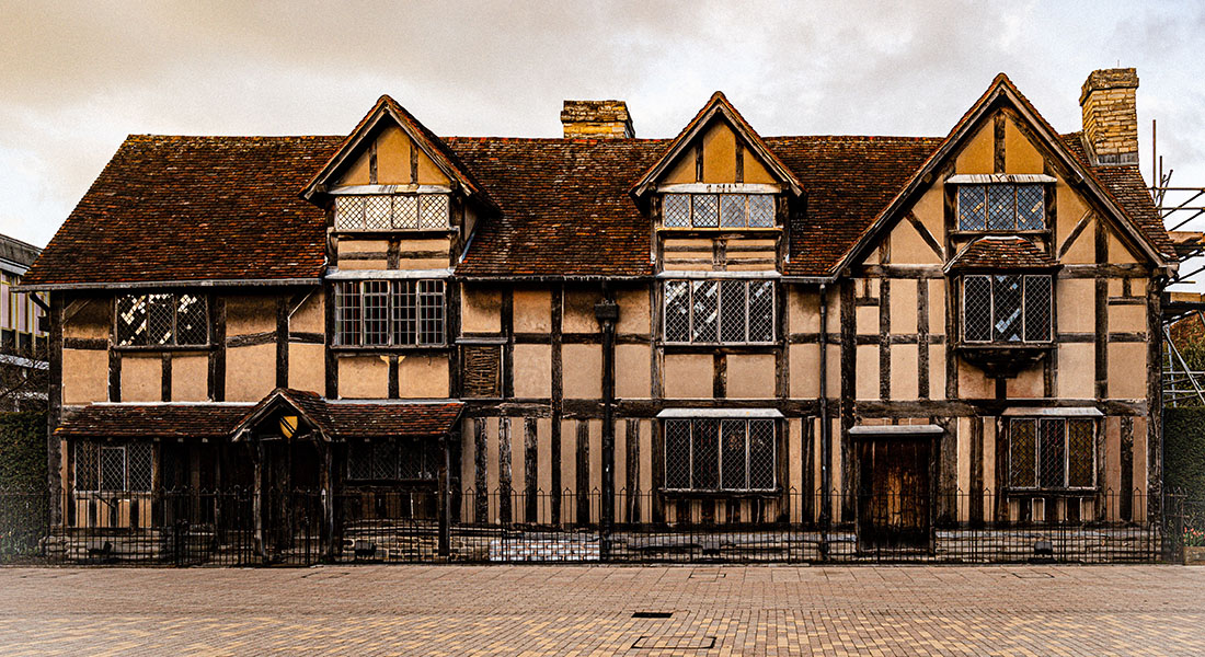 william shakespeares childhood home