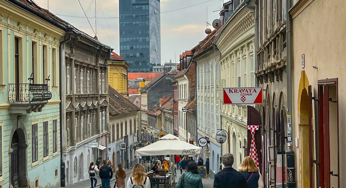 A guided tour in Zagreb Croatia