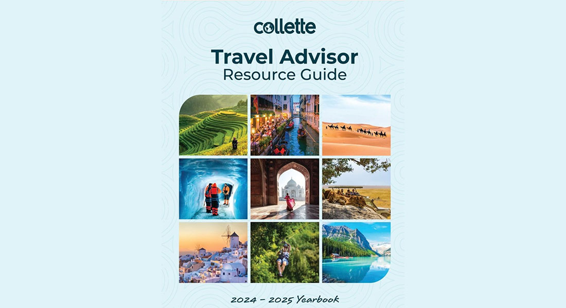 Advisors can learn more about Collettes Travel Advisor Resource Guide during Nov 6 Virtual Event