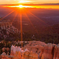 Bryce Canyon National Park sunset
