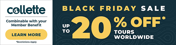 Black Friday Sale — Up To 20% Off* Tours Worldwide