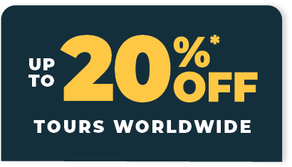 Up to 20% Off Tours Worldwide