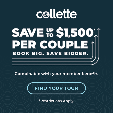 Save up to $1,500 Per Couple. Combinable with your member benefit.