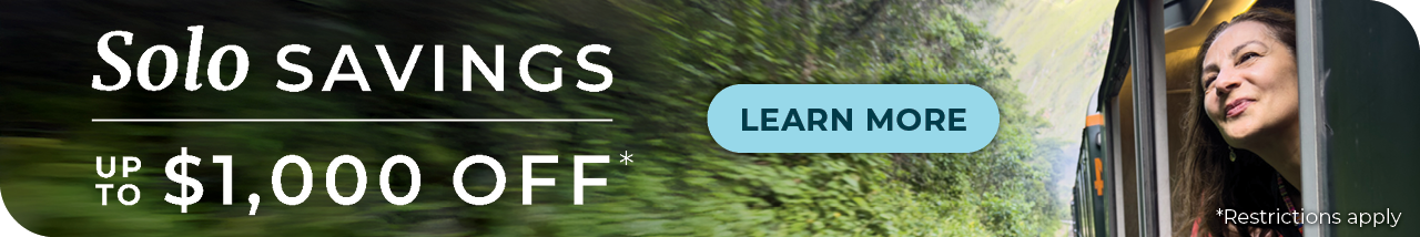 Save up to $1,000 on Solo Travel