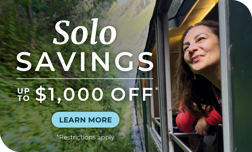 Save up to $1,000 on Solo Travel