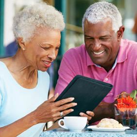 Senior Couple Using Tablet Com 39954055 BigstockRF 18493