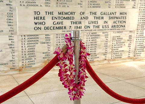 Pearl Harbor Names - Hawaii - Collette