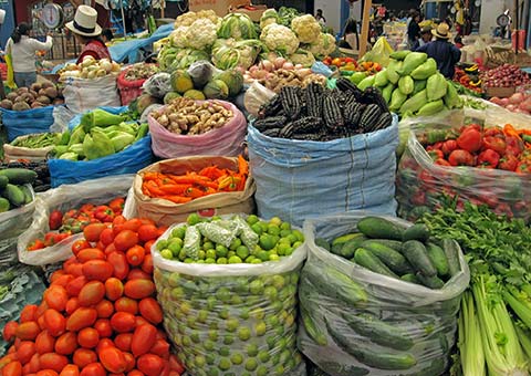 Peru Produce in the Sacred Valley - Peru - Collette