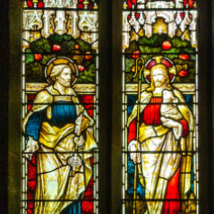 stained glass window AdobeStock 137852499