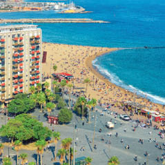 La Barceloneta Beach AdobeStock 126244533