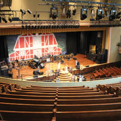 ryman auditorium interior