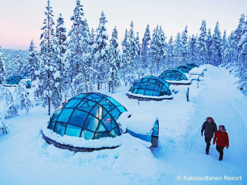 glass igloo