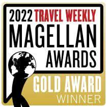 Travel Weekly Magellan Gold Winner 2022