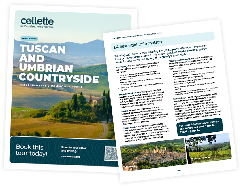 Tuscan and Umbrian Countryside Travel Guide
